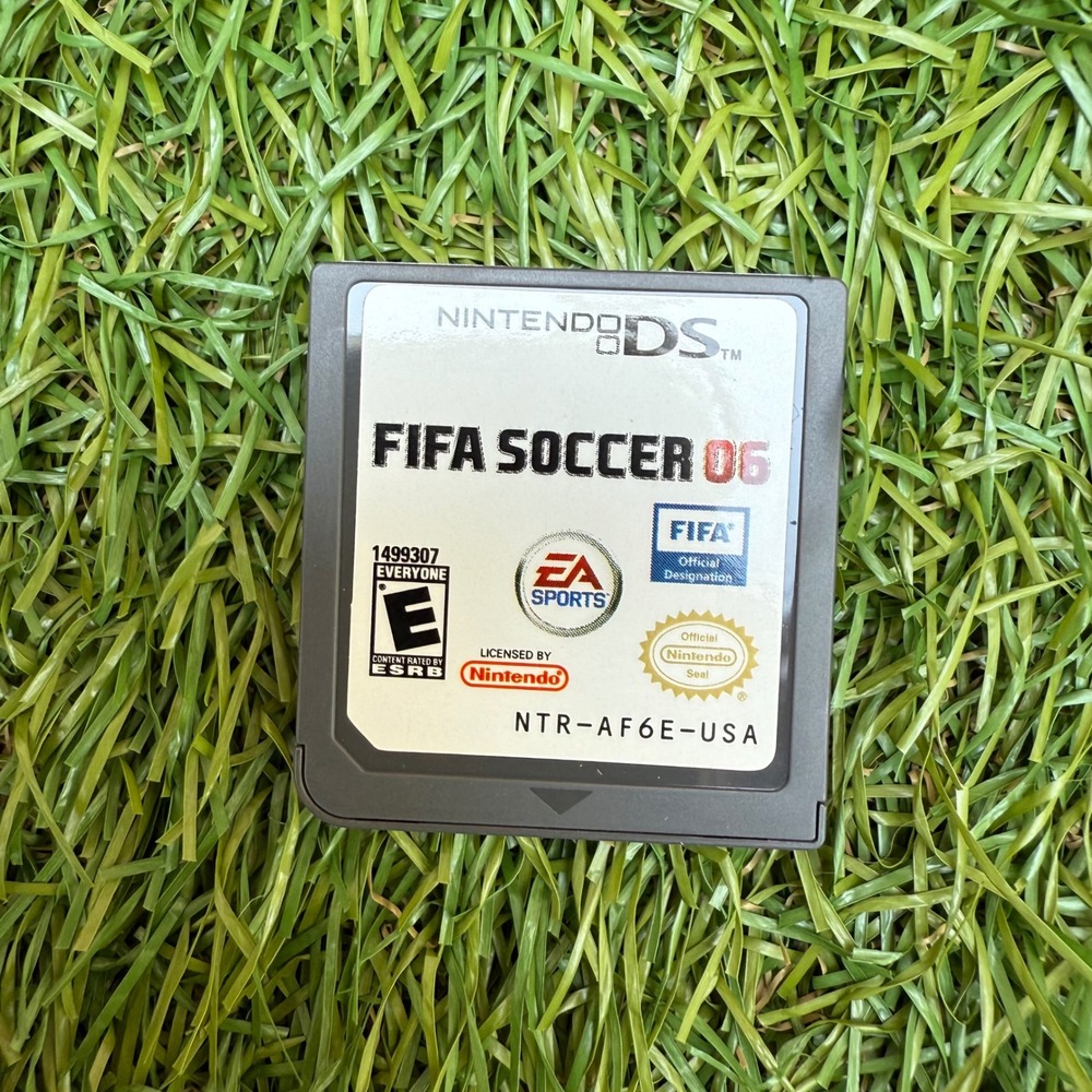 Nintendo DS FIFA Soccer 06 Game Cartridge‎ Only Authentic NTR AF6E USA
